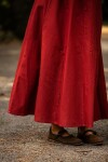 Mittelalterrock "Dana" Rot S/M