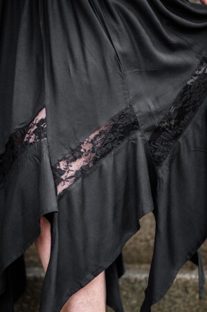 Witch skirt "Selena" Black L/XL