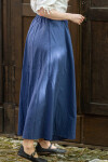 Gonna medievale "Dana" Blu XXL