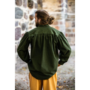 2021 camicia medievale semplice - Verde