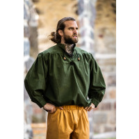 2021 Camisa medieval simple - Verde