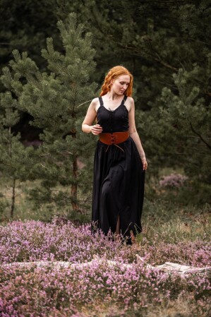 Abito corpetto "Jasmin" Nero L/XL