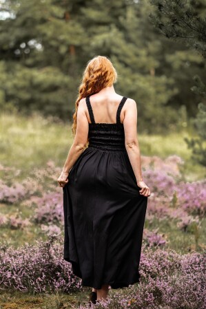 Abito corpetto "Jasmin" Nero S/M