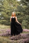 Abito corpetto "Jasmin" Nero S/M