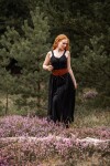 Abito corpetto "Jasmin" Nero S/M
