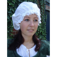 Medieval bonnet "Celine" White