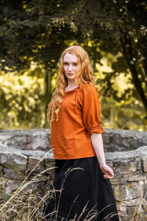 Camicetta medievale a maniche corte "Vera" Rost XS