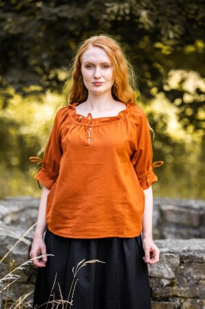Medieval short sleeve blouse "Vera" Grille XL
