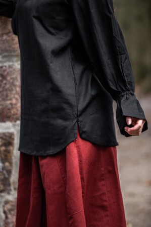 Camicetta medievale "Morgan" Nero XXL
