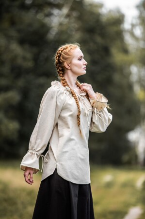 Blusa medieval "Morgan" Natural M