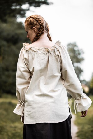 Medieval blouse "Morgan" Natural XXXL