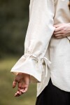 Medieval blouse "Morgan" Natural XXXL