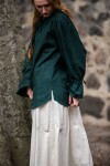 Blouse médiévale "Morgan" Vert L