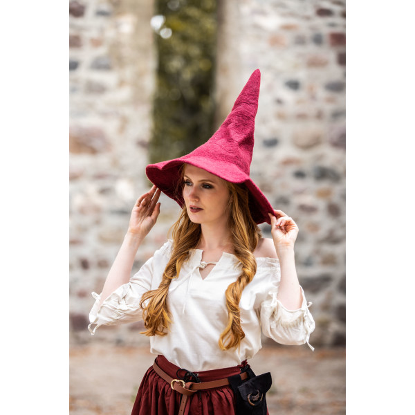 Witch Hat "Agata" Red
