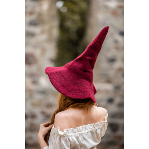 Sombrero de bruja "Agata" Rojo
