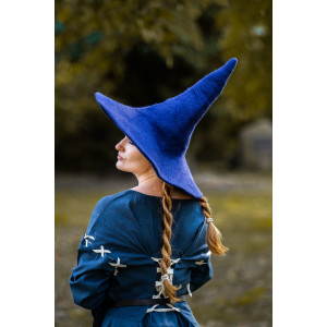 Witch Hat "Agata" Blue