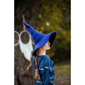 Witch Hat "Agata" Blue