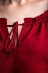 Medieval blouse "Edith" Red XL