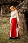 Blouse médiévale "Edith" Ècru S