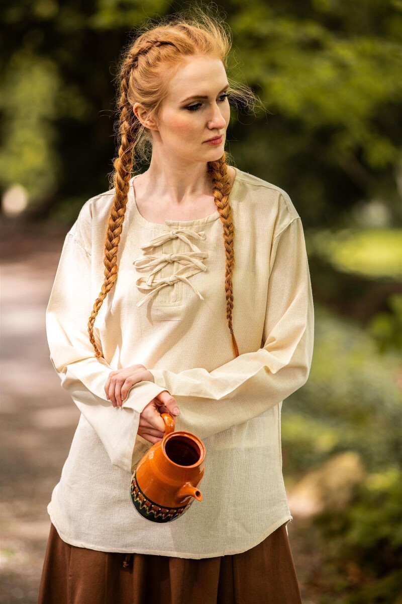 Blusa medieval "Tilda" Natural M