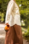 Mittelalter Bluse "Tilda" Natur XXL
