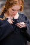 Mittelalter Bluse "Tilda" Schwarz XL
