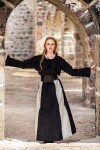 Medieval Blouse "Tilda" Black S
