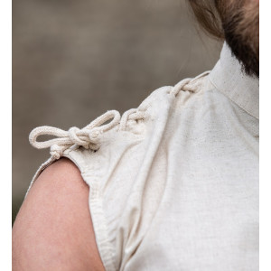 1051 lace-up sleeveless shirt "Henn