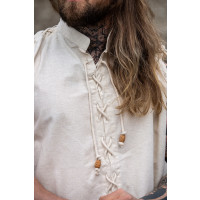 1051 lace-up sleeveless shirt "Henn