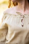 Medieval blouse "Edith" Hemp XXXL