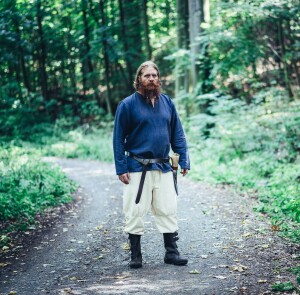 Viking tunic "Ivar" Blue S