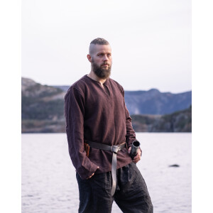 Tunique viking "Ivar" Marron S