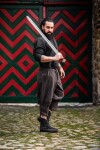 Kniebundhose mit Unterbeinschnürung "Laurence" Braun L