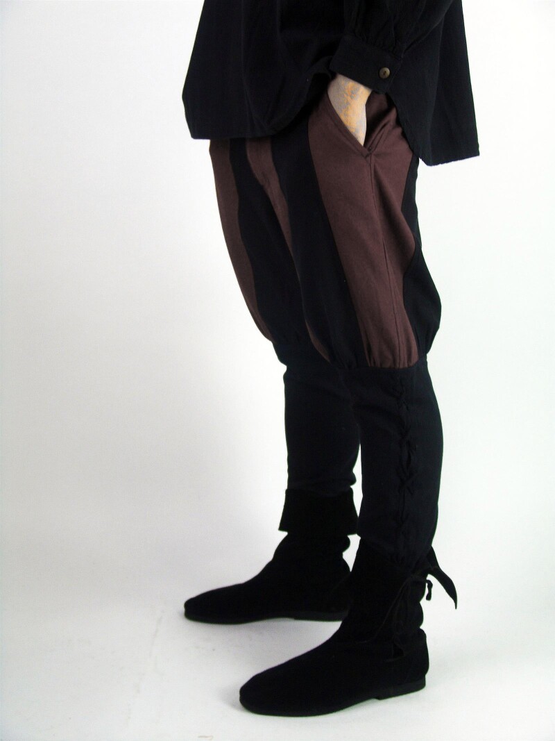 Pantaloni vichinghi con allacciatura a gamba "Magnus&qu