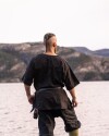 Viking short sleeve tunic "Olaf" brown M