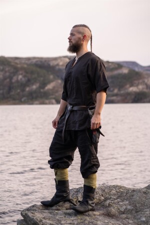 Wikinger-Kurzarmtunika "Olaf" Braun S