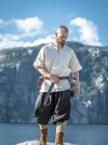 Tunique viking à manches courtes "Olaf" Ècru M