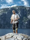 Wikinger-Kurzarmtunika "Olaf" Natur S