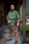 Viking short sleeve tunic "Olaf" green XXXL
