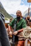 Viking short sleeve tunic "Olaf" Green L