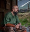 Viking short sleeve tunic "Olaf" Green L