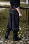 Pantalon "Tiago" avec laçage de jambe Noir XL