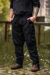 Pantaloni di lana vichinga "Jorgen" Nero S