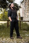 Pantaloni di lana vichinga "Jorgen" Nero S