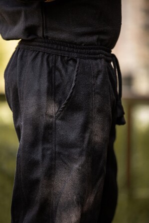 Pantalones de lana vikinga "Jorgen" Negro XXL