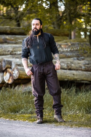 Viking wool pants "Jorgen" Brown XXXL