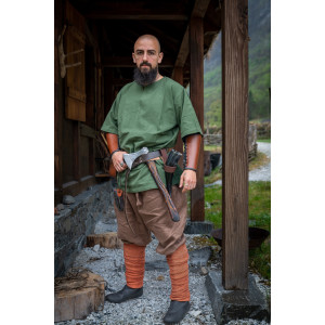 Viking short sleeve tunic "Olaf" Green M