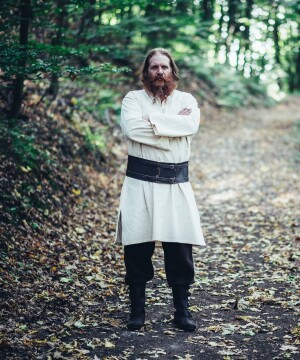 Klassische Wikinger Tunika "Thor" Natur XXXL