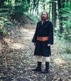 Klassische Wikinger Tunika "Thor" Schwarz XXXL