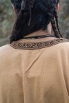 Tunika mit Bordüre "Halvor" Honigbraun XXXL